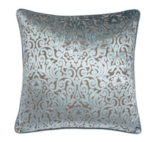 Load image into Gallery viewer, Velvet Floral Design Pillow
